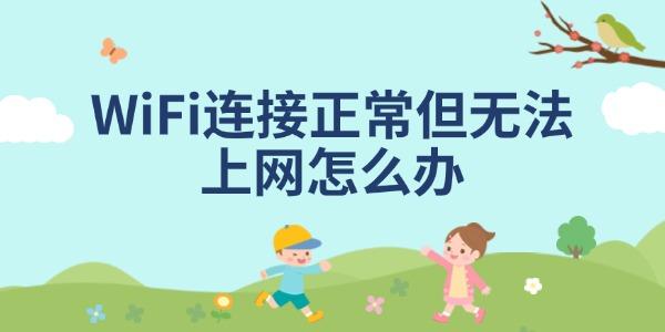 WiFi连接正常但无法上网怎么办