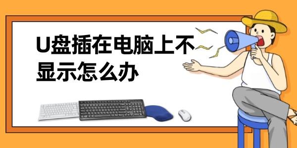 U盘插在电脑上不显示怎么办