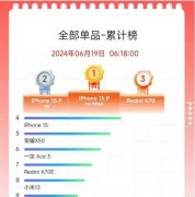 618手机销量排行榜新鲜出炉